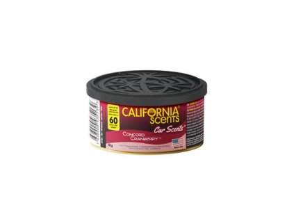 Osviežovač vzduchu do auta, 42 g, CALIFORNIA SCENTS "Concord Cranberry"
