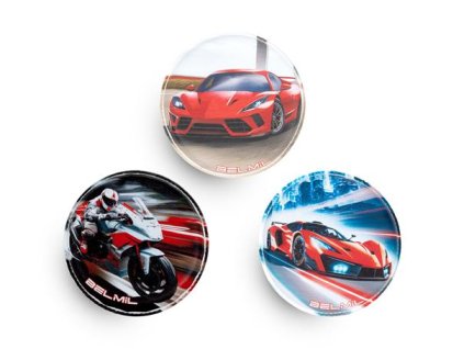 Emblém, na suchý zips, k taškám Classy Plus, BELMIL "No Limit"