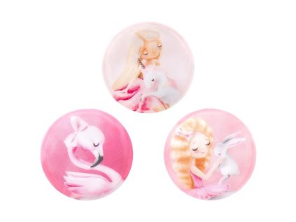 Emblém, na suchý zips, k taškám Classy Plus, BELMIL "Ballerina"