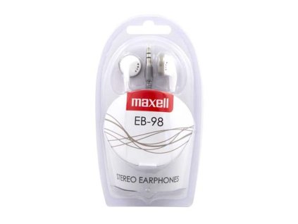 Slúchadlá, MAXELL "Ear Buds 98", biela