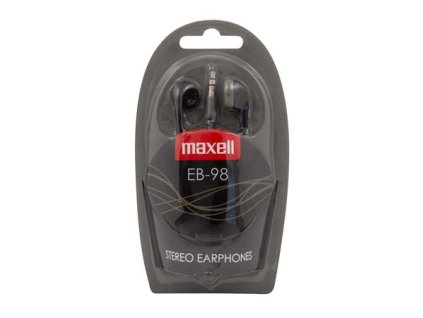 Slúchadlá, MAXELL "Ear Buds 98", čierna