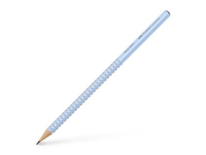 Grafitová ceruzka, B, trojhranná, FABER-CASTELL "Grip 2001", modrá