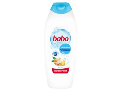 Sprchový gél, s antibakteriálnou zložkou, 750 ml, BABA, zázvor