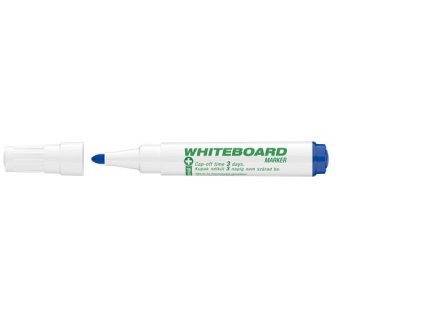 Popisovač na tabule a flipchart, 1-3 mm, antibakteriálny, kužeľový hrot, ICO "11 XXL", modrá