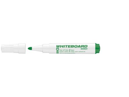 Popisovač na tabule a flipchart, 1-3 mm, antibakteriálny, kužeľový hrot, ICO "11 XXL", zelená
