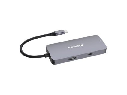 USB HUB, USB-C PD/1xHDMI/1xRJ45/2xUSB-A 3.2 Gen1, VERBATIM