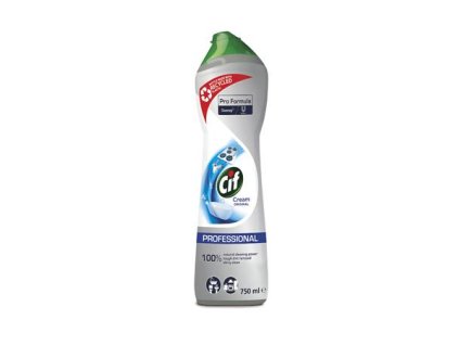 Krémový čistiaci prostriedok, 0,75 l, CIF "Professional"