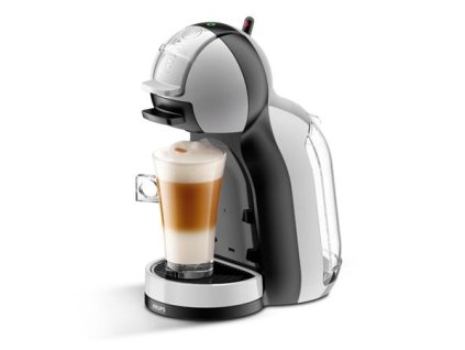 Kávovar, kapsulový, KRUPS "Dolce Gusto KP123B10 Mini Me", sivá-čierna