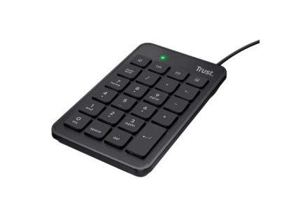 Numerická klávesnica, USB, TRUST "Xalas", čierna