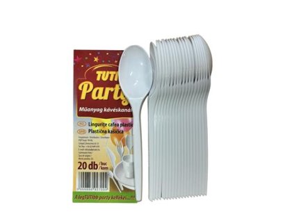 Kávové lyžičky, 20 ks, TUTI "Party"