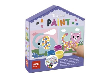 Prstové farby, APLI Kids "My first paint",  zvieratká