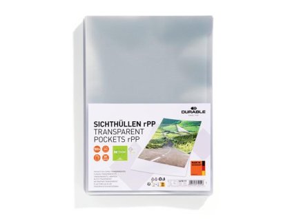 Euroobal, "L", PP, A4, 100 mikrónov, DURABLE "rPP"