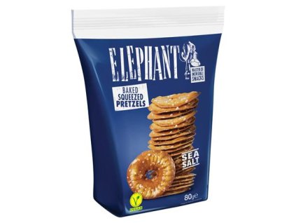 Chipsy, 80 g, ELEPHANT, solené