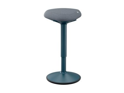 Balančná stolička na státie s oporou, ergonomická, LEITZ "Ergo Active", tmavosivá