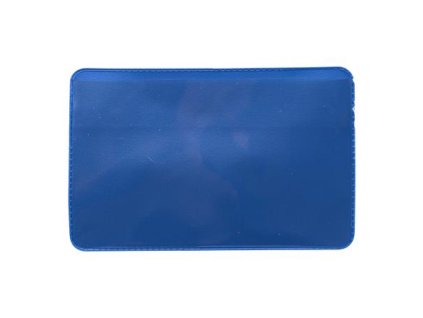 Logistické vrecko, samolepiace, 100×60 mm, PVC, DJOIS, modrá