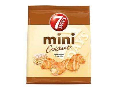 Croissant, 185 g, 7DAYS "Mini", s vanilkovým krémom