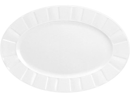 Tanier na zákusky a servírovanie, ROTBERG, biela, 33 cm, "Oslo"