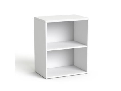 Skriňa, otvorená, s policami, MAYAH "Freedom SV-17", biela