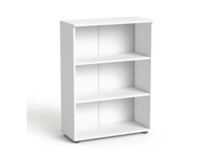 Skriňa, otvorená, s policami, MAYAH "Freedom SV-07", biela