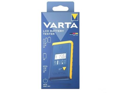 Tester batérií a akumulátorov, VARTA