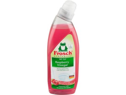 WC čistiaci gél, s malinovým octom, 750 ml, FROSCH