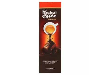 Čokoládové pralinky, 62,5 g, POCKET COFFEE