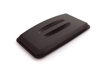 Poklop pre 60 l odpadkový kôš, plast, DURABLE "DURABIN ECO", čierna