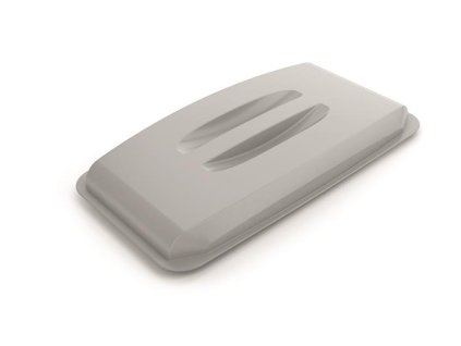 Poklop pre 60 l odpadkový kôš, plast, DURABLE "DURABIN ECO", sivá