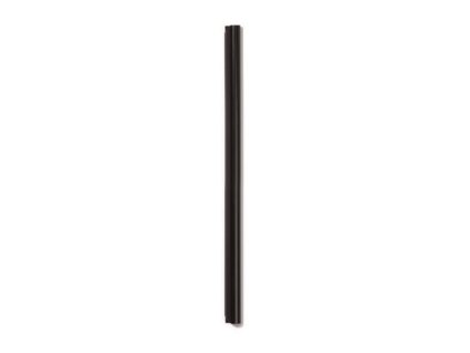 Násuvná lišta, 1-80 listov, DURABLE, čierna