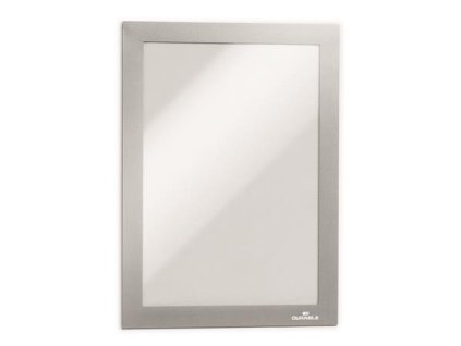 Informačný panel, A5, magnetický, DURABLE "DURAFRAME MAGNETIC", strieborná
