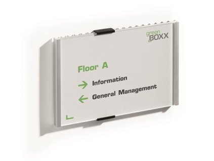Informačná tabuľa, 210x148,5 mm, DURABLE "INFO SIGN", strieborná