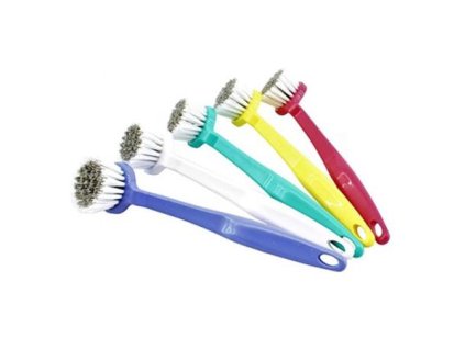 Kefa na umývanie riadu, plastová, okrúhla hlava