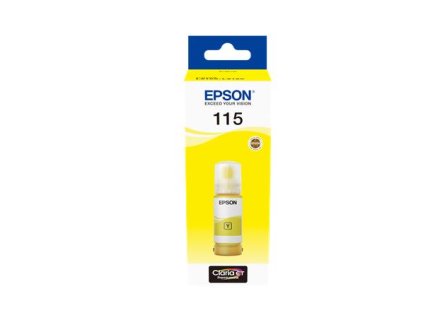 T07D44 Atrament do EcoTank L8160, L8180 tlačiarní, EPSON, žltá, 70 ml