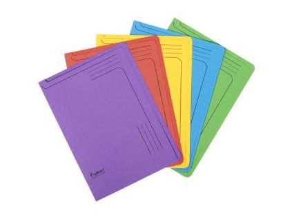 Doska na dokumenty, kartónová, EXACOMPTA "Forever®", mix farieb