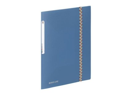 Doska s gumičkou, 15 mm, PP, A4, VIQUEL "Business Class", modrá