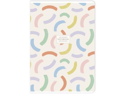 Zošit, A4, linajkový, 40 listov, SHOLYARYK "Notebook", mix