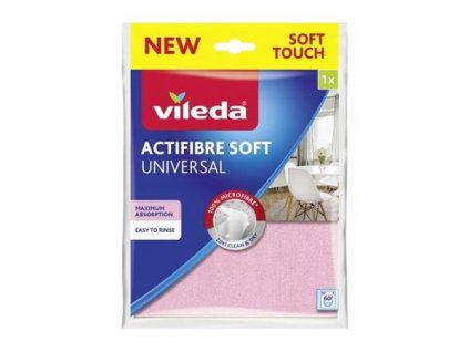 Utierka, s mikrovláknom, VILEDA "Actifibre Soft"