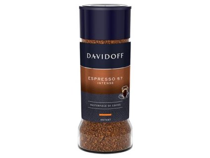 Instantná káva, 100 g, v sklenenej dóze, DAVIDOFF "Espresso 57"