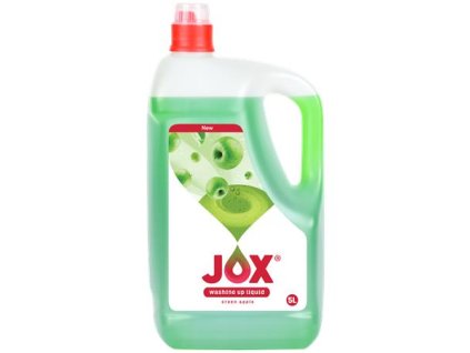 Čistiaci prostriedok na umývanie riadu, náhradná nápň,  5 l, PELSO LEXY "Jox", zelené jablko