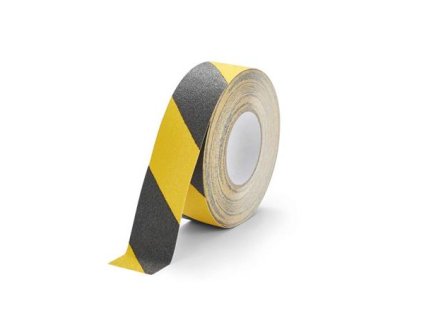 Protišmyková páska, 5 cm x 15 m, DURABLE "DURALINE® GRIP", žltá-čierna