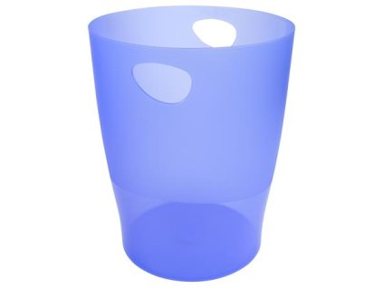 Odpadkový kôš, 15 l, PP, EXACOMPTA "Linicolor", ľadovo modrý