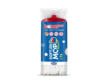 Mop, priemyselný BONUS "SoftMOP", červený