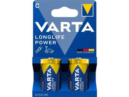 Batéria, C baby, 2 ks, bez plastu, VARTA "Longlife Power"