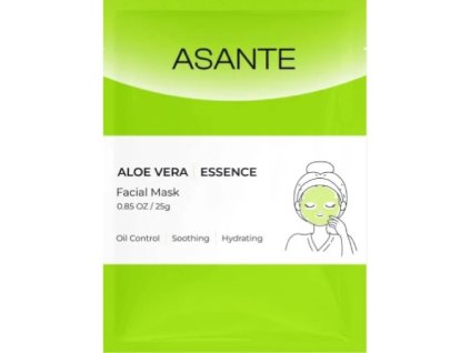 ASANTE textilná pleťová maska Aloe vera Essence  - 1 ks