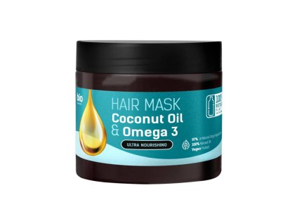 375981 375981 bio naturell hair mask coconut oil amp omega 3 295ml