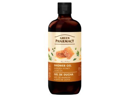 376470 376470 green pharmacy sprchovy gel z manuka medu a olivoveho oleja 500ml