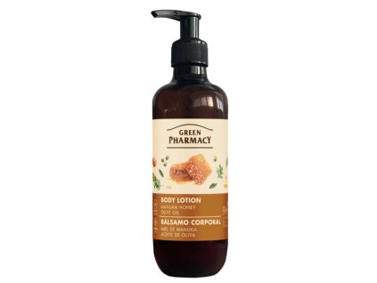 Green Pharmacy telové mlieko 400 ml - Manuka med a olivový olej