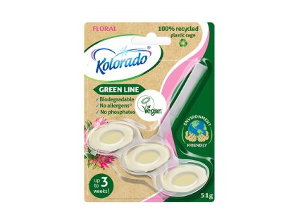 Kolorado Green Line WC blok FLORAL 51g