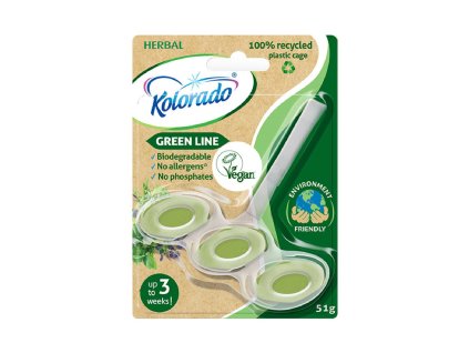 Kolorado Green Line WC blok HERBAL 51g