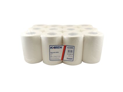 377424 377424 papierova utierka karen 14 cm 65m 2 vrst bal 12ks centerfeed